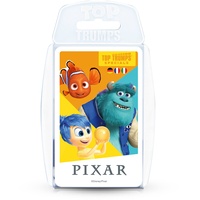 Top Trumps - Pixar Kartenspiel Quartett Wissensspiel (deutsch/französisch/italienisch)