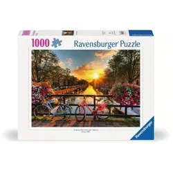 Ravensburger 1000 Teile Puzzles Promo  - Fahrraeder In Amsterdam