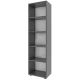 VCM my office Aktenregal Ulas anthrazit 49,0 x 32,0 x 178,0 cm