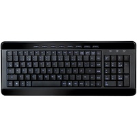GeneralKeys PC Tastatur beleuchtet: Kompakte USB-Multimedia-Tastatur Light Key mit Beleuchtung (Multimedia Tastatur beleuchtet, USB Tastatur beleuchtet, Tastaturbuchstaben)