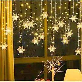 Montegoni Lichtervorhang 2,3 m Kunststoff 2,3 m Warmweiß