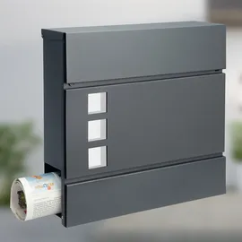 monzana Design anthrazit inkl. Zeitungsfach