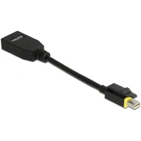 Delock Mini DisplayPort 1.4 zu DisplayPort Adapter mit Einrastfunktion 8K 60 Hz