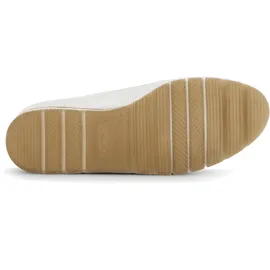 Gabor Slipper Schuhe hellgrau metallic 82.414.80 für Damen, gold, Größe 38 EU 5 UK