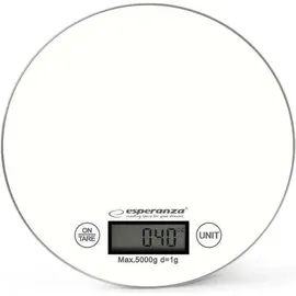 Esperanza „mango“ Elektronische Küchenwaage, Weiß