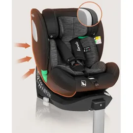 lionelo Braam i-Size Schwarz