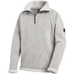 FHB® Webpelz-Troyer ROBERT, grau-meliert 1 Stück, Größe: XL