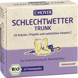 Hoyer Schlechtwetter-Trunk Trinkampullen bio 10 St.