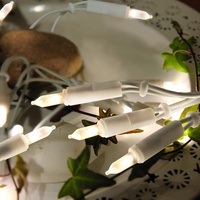 LED Mini Lichterkette Pisello - 20 warmwei√üe LED - L: 2,85m - wei√ües Kabel - indoor
