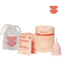 Divine Menstruationstassen SOFT, PINK, (M, Pink, Soft)