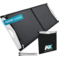a-TroniX PPS Solar faltbares Solarpanel monokristallin 100 W