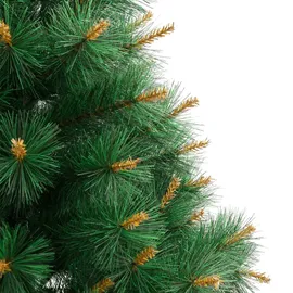 vidaXL Künstlicher Weihnachtsbaum Klappbar mit Ständer 180 cm
