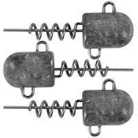 Fox Rage Corkscrew Bullet Jig Heads - 3 Schraubkopf