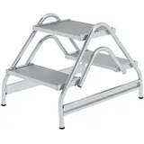 PROREGAL® Trittleiter Arbeitspodest einseitig/beidseitig begehbar