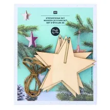 Rico Design Stecksterne 3 Stück