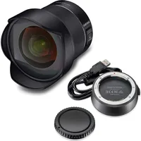 Samyang AF 14mm F2.8 EF für Canon EF+Lens Station