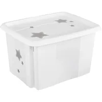 KEEEPER Aufbewahrungsbox Karolina 30 l 1-tlg. nordic-white