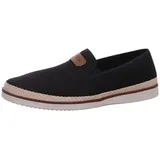 Rieker Herren Slipper Schwarz 43