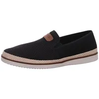 Rieker Herren Slipper Schwarz 43