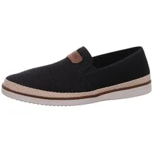 Rieker Herren Slipper Schwarz 43