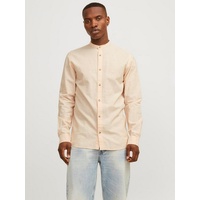 JACK & JONES JACK&JONES Herren JJESUMMER BAND LINEN SHIRT LS SN Chinohose,