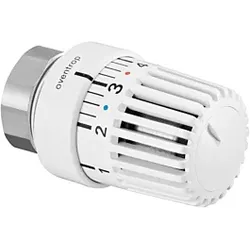 Oventrop Thermostatkopf Uni LO 1616500 weiss, für Oreg (Ondal) Thermostatventile