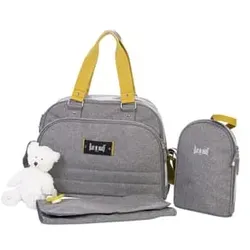 BABY ON BOARD Wickeltasche Urban Classic Senf
