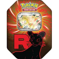 Pokémon TCG: Team Rocket Tin - Persischer Ex (1 Folien-Promo-Karte & 4 Booster-Packs)