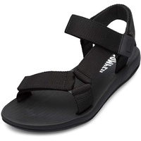 Camper Herren Match K100539 T-Spangen Sandalen, Schwarz 001, 42 EU