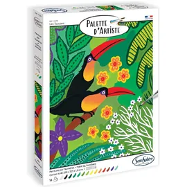 Sentosphère Malen nach Zahlen Tukane 1 St.