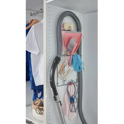 Schlauchhalterung OPTIFIT "Elm", grau, B:33cm, Gerätehalterungen