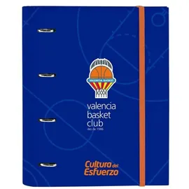 Safta Valencia Basket DIN A4 30 mm Blau/Orange