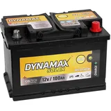 DynamaxSolar AGM Batterie 12v 100Ah Solarbatterie akku Solar Deep Cycle Verbraucherbatterie Wohnwagen Versorgungsbatterie Bootsbatterie 100 Ah