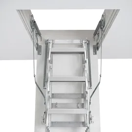 DOLLE Bodentreppe clickFIX vario 90x60 cm Aluminium 239–266 cm