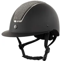 BR Omega Glamourous Reithelm 55/57 Schwarz/Gunmetal