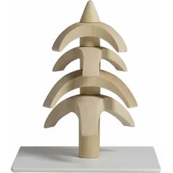 Seiffener Volkskunst Design-Objekt Drehbaum Twist Weißbuche Höhe 8 cm
