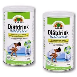 Sunlife Diätdrink Balance Vanille 2x500g Doppelpack