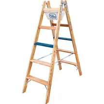 Iller-Leiter Holz Stehleiter 2105-7
