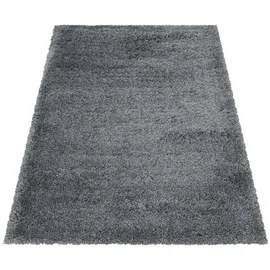 Ayyildiz Fluffy 3500 Hochflorteppich 80 x 150 cm hellgrau