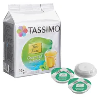 TASSIMO Tea Time Green Tea & Mint Teediscs 16