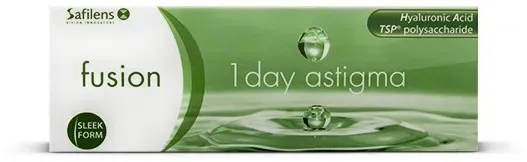 Safilens Fusion 1 Day Astigma 30er - DIA:14.50 BC:8.50 SPH:-1.00 CYL:-1.00 AX:165