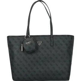 GUESS Shopper Power Play II Large Tech Tote Coal Logo