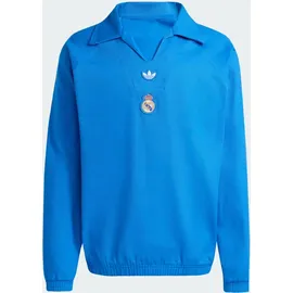 adidas Real Madrid Terrace Icons Trainingstop Blau XS