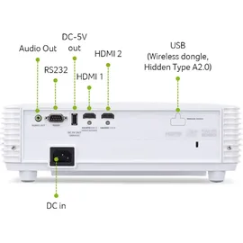 Acer HL6513i DLP Weiss