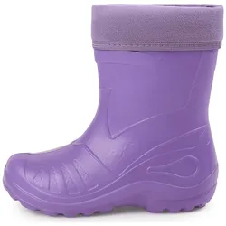 Kinder Gummistiefel gefüttert KL050 - Violett - 22