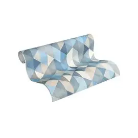 A.S. Création Scandinavian 2 Vliestapete 0,53 x 10,05 m 367863 Blau/Weiß