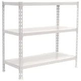 Simonrack Schwerlastregal 1000 x 110 x 500 cm Weiß