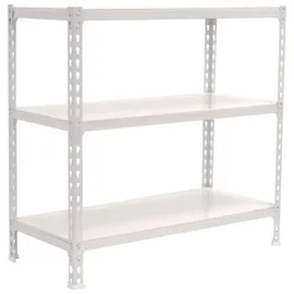 Simonrack Schwerlastregal 1000 x 110 x 500 cm Weiß