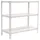 Simonrack Schwerlastregal 1000 x 110 x 500 cm Weiß