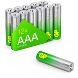 GP Batterien Super Alkaline AAA Micro LR03, Rel.03024Aeta-S12